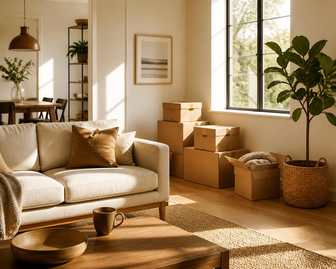 Organized move-in